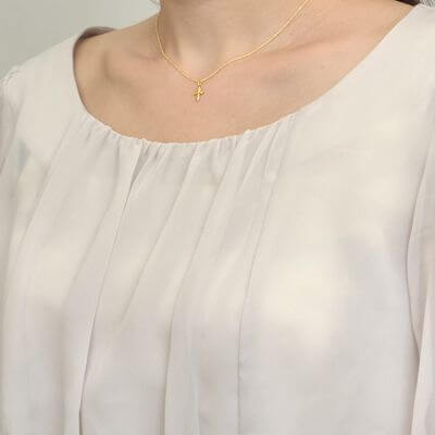 シルバーネックレス