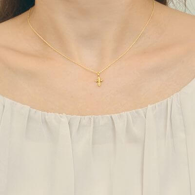 シルバーネックレス