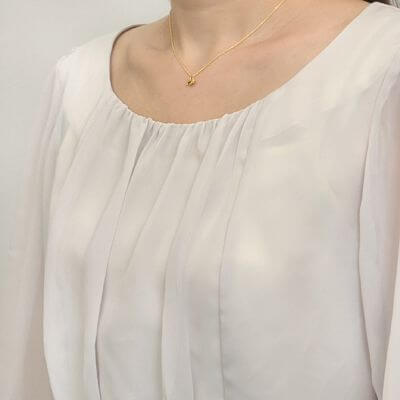 シルバーネックレス