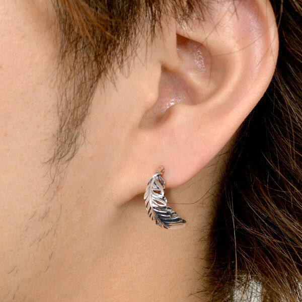 シルバーピアス(片耳用)