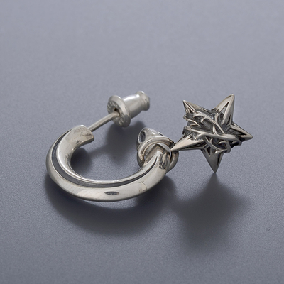 シルバーピアス(片耳用)