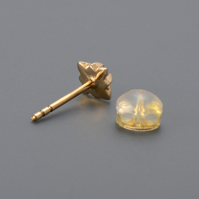 イエローゴールドピアス(片耳用)
