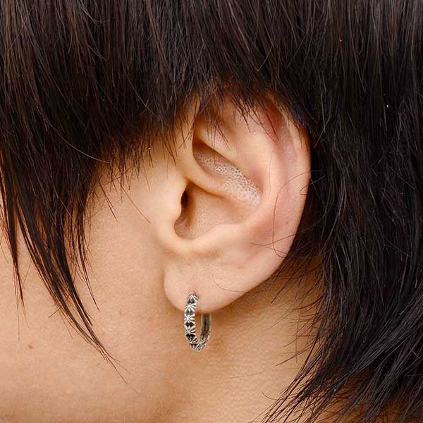 シルバーイヤリング