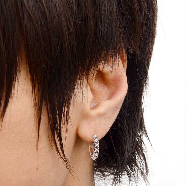シルバーピアス(片耳用)