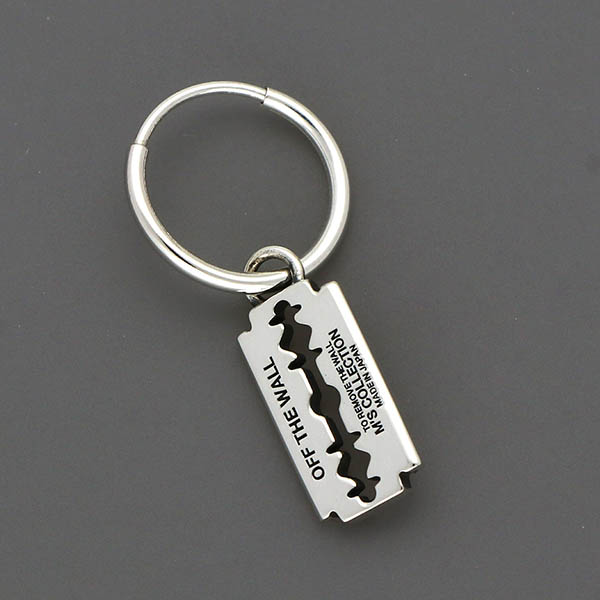 シルバーフープピアス(片耳用)