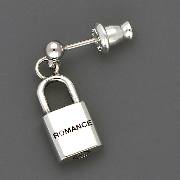 シルバースタッドピアス(片耳用)