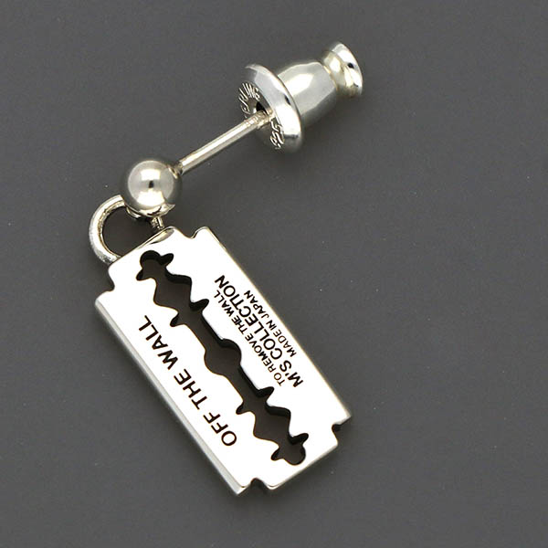 シルバースタッドピアス(片耳用)