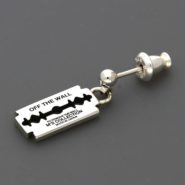 シルバースタッドピアス(片耳用)