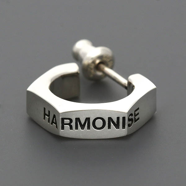 シルバーフープピアス(片耳用)