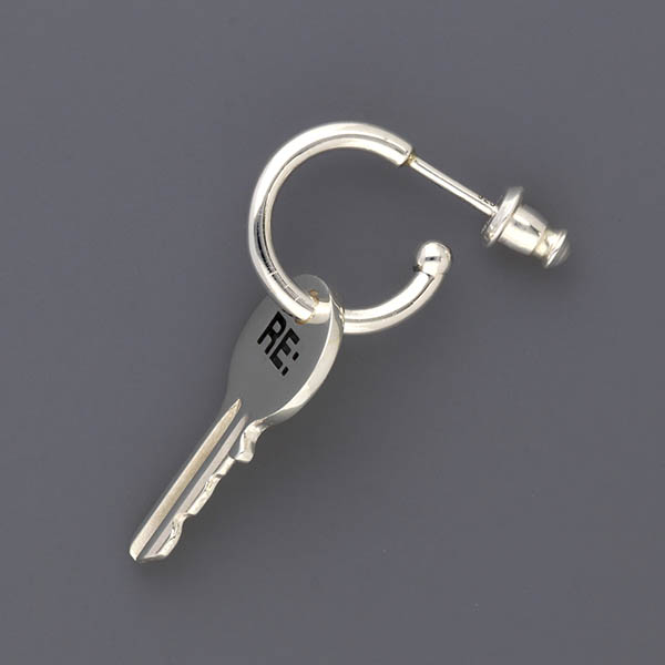 シルバーピアス(片耳用)