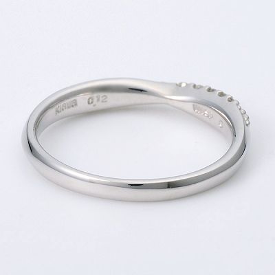 ホワイトゴールドリング