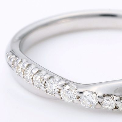 ホワイトゴールドリング