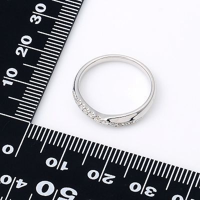 ホワイトゴールドリング