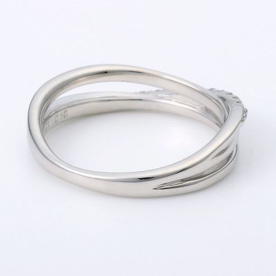 ホワイトゴールドリング