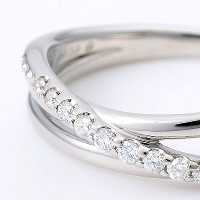 ホワイトゴールドリング