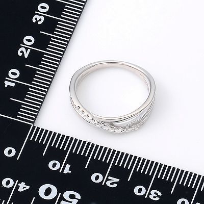 ホワイトゴールドリング