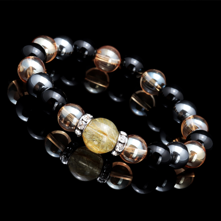 オーラブレス ルチルクォーツ12mm