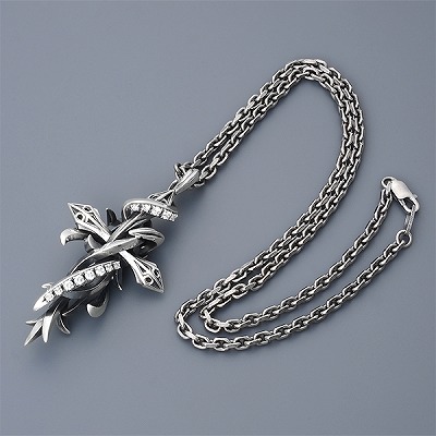 シルバーネックレス