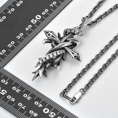 シルバーネックレス