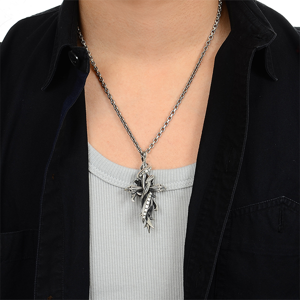 シルバーネックレス