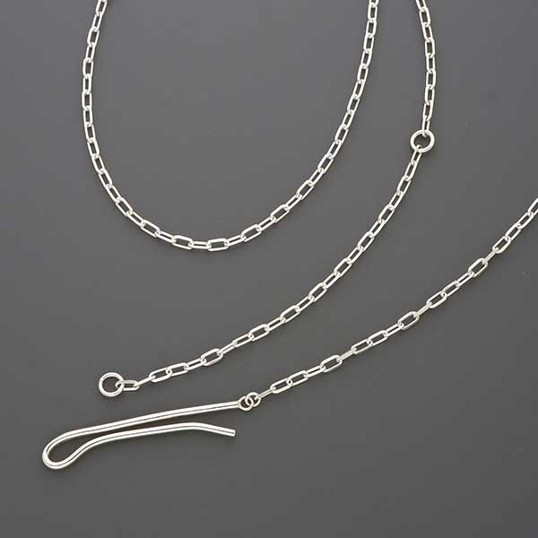 シルバーネックレス