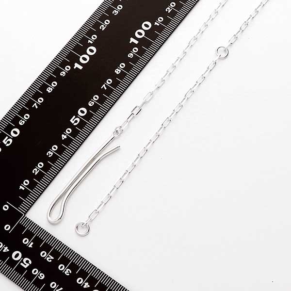 シルバーネックレス