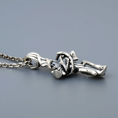 シルバーネックレス