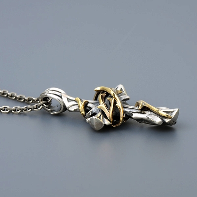 シルバーネックレス