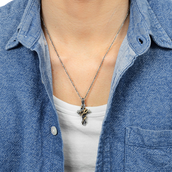 シルバーネックレス