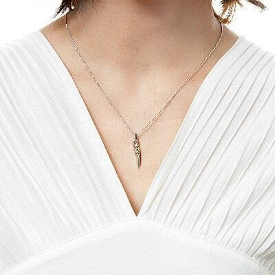 シルバーネックレス