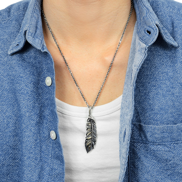 シルバーネックレス