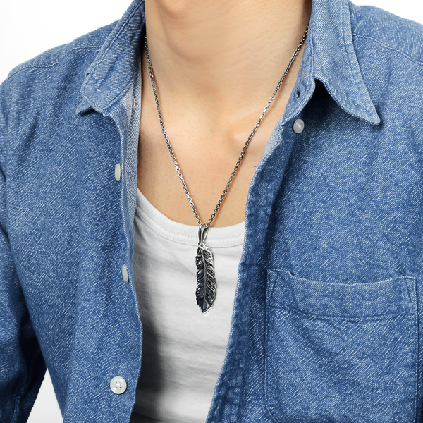 シルバーネックレス