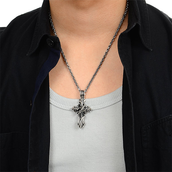 シルバーネックレス