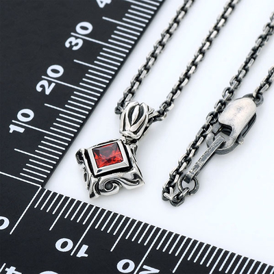 シルバーネックレス