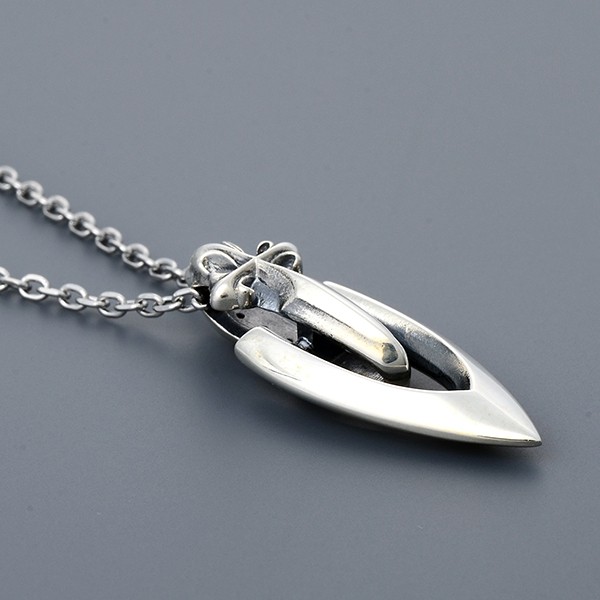 シルバーネックレス