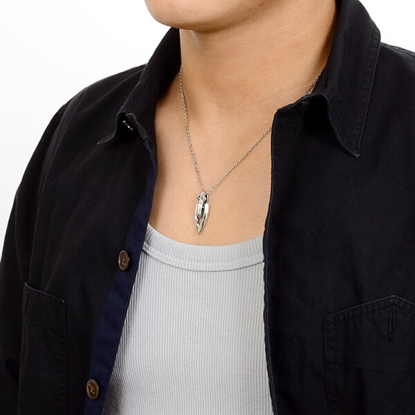 シルバーネックレス