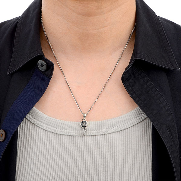 シルバーネックレス