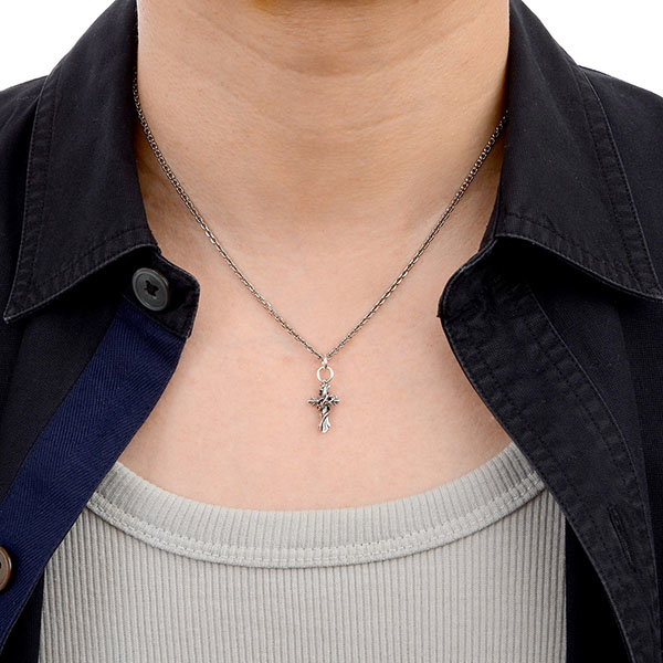 シルバーネックレス