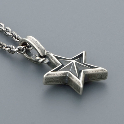 シルバーネックレス