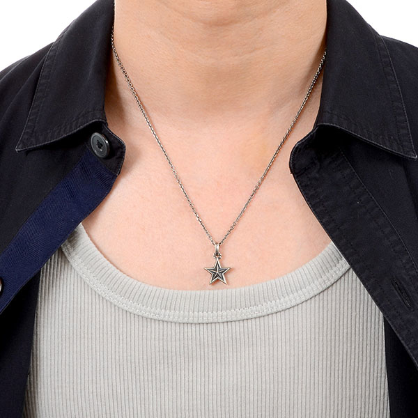 シルバーネックレス