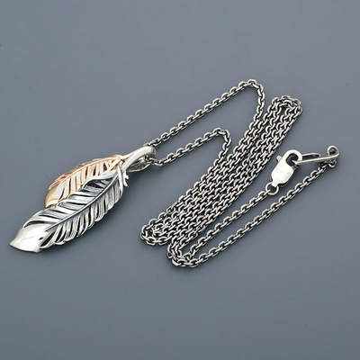 シルバーネックレス