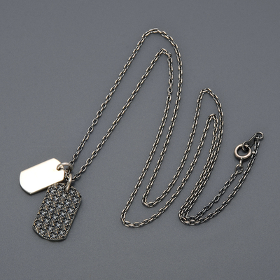 シルバーネックレス