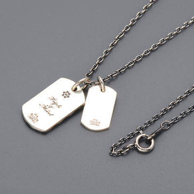 シルバーネックレス