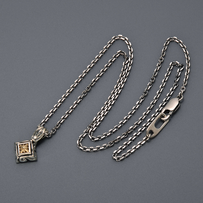 シルバーネックレス