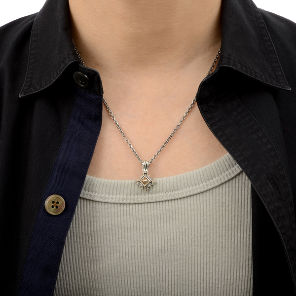 シルバーネックレス