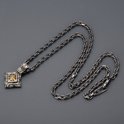 シルバーネックレス