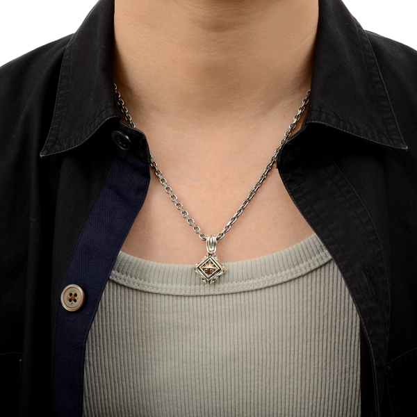 シルバーネックレス