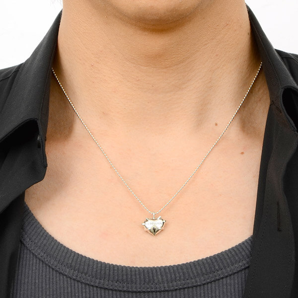 シルバーネックレス