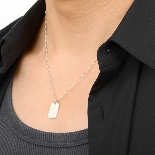 シルバーネックレス