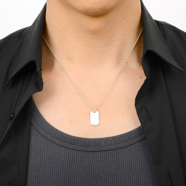 シルバーネックレス